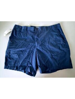Goodfellow & Co Blue Flat Front Shorts Men Size 42